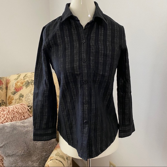 Theory Plaid Button Down - Picture 1 of 6